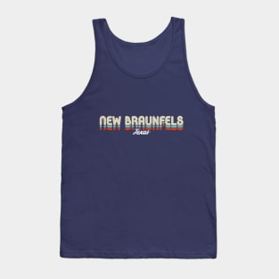 Retro New Braunfels Texas Tank Top